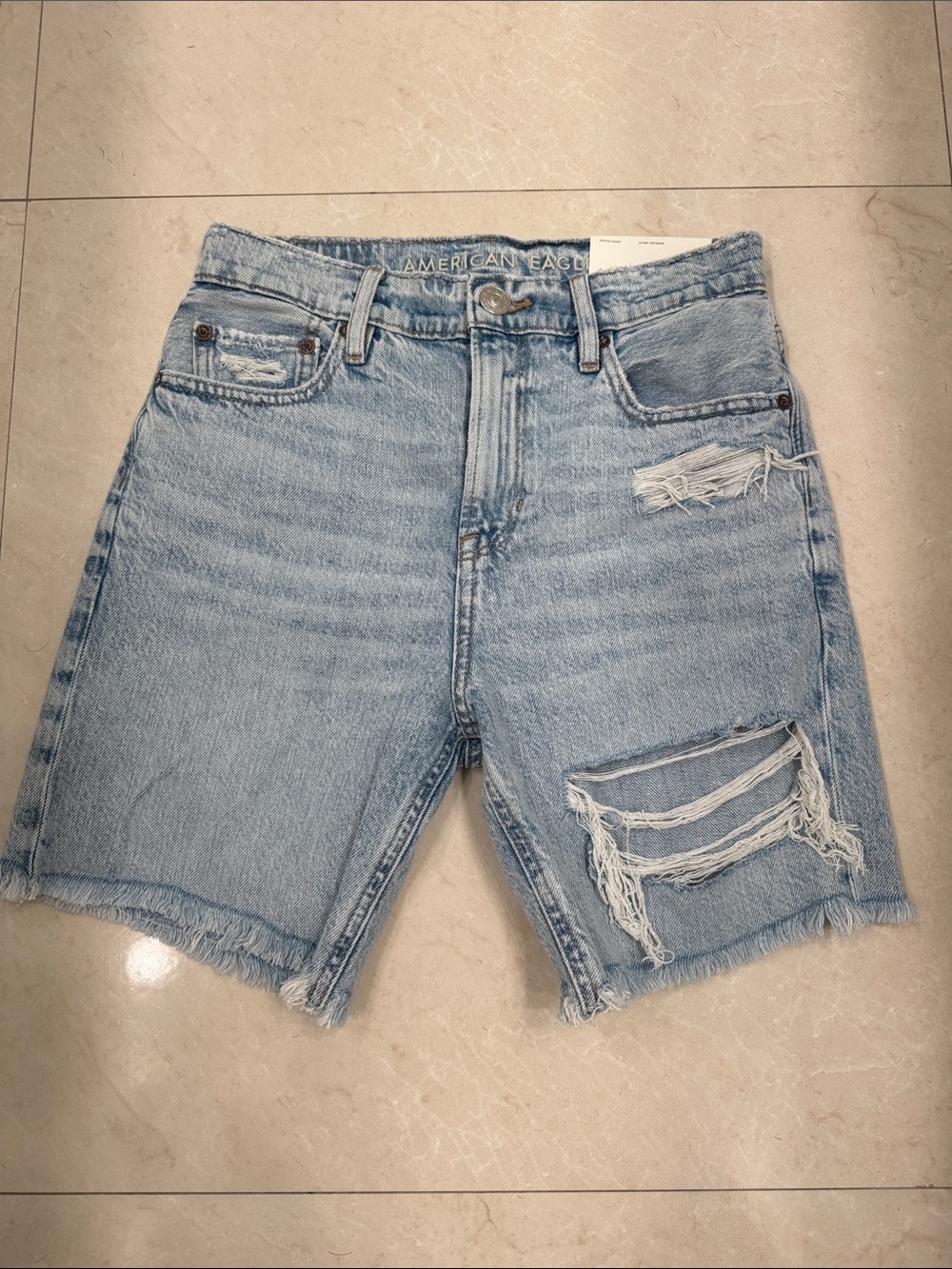 American Eagle Distressed Skater Shorts